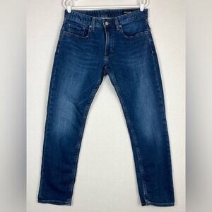 Bonobos Men's 32x28 Downtime Slim Fit Jeans Dark Wash Denim‎ Comfort